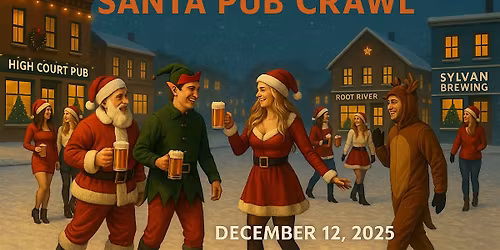 2025 Legion Lights Santa Pub Crawl
