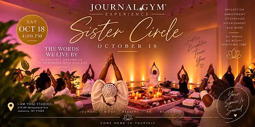 Journal GYM\u00ae Sister Circle: Returning to the Body