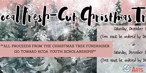 Christmas Tree Fundraiser: Pick up your trees~!