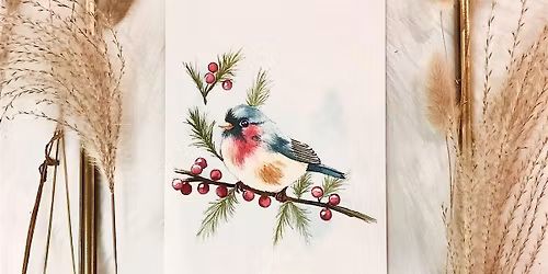 Adult Watercolour Workshop (Snow Bird)