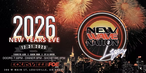 New Wave Nation New Years Eve!