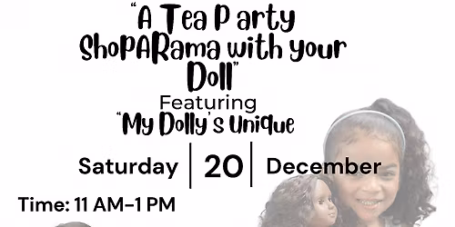Tea party ShopaRama with your Doll