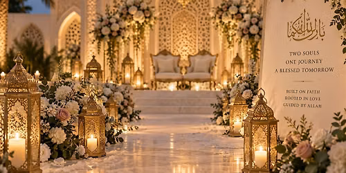 Middle Eastern Muslim Marriage Event