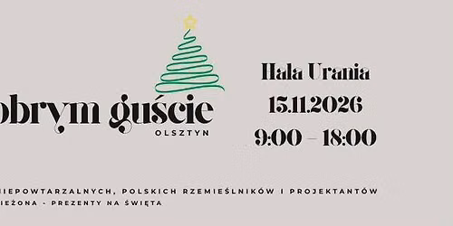 Targi W Dobrym Gu\u015bcie | NO1 | 15.11.2026 Hala Urania