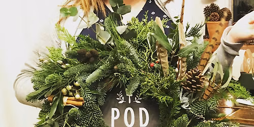 Christmas wreath making workshop