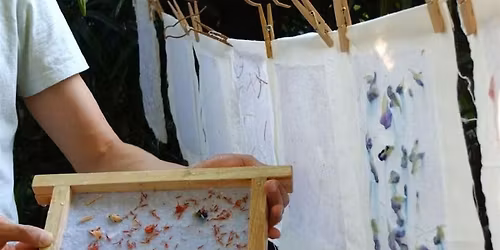 Handmade Holidays: Plant fiber paper making