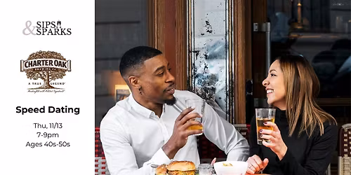 Speed Dating Ages 40s-50s in Danbury, CT at Charter Oak Brewing