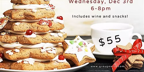 12\/3 Holiday Cookie Decorating Class