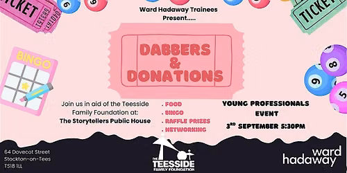 Dabbers & Donations x Ward Hadaway Teesside