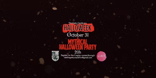 The Geeky Cauldron's Mythical Halloween Party