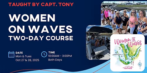 Women On Waves: Two-Day Boating Course