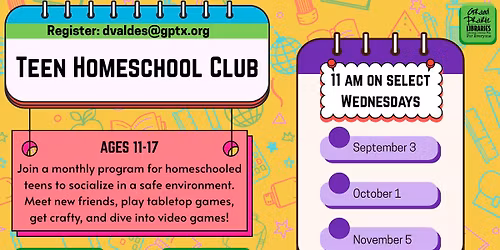Teen Homeschool Club