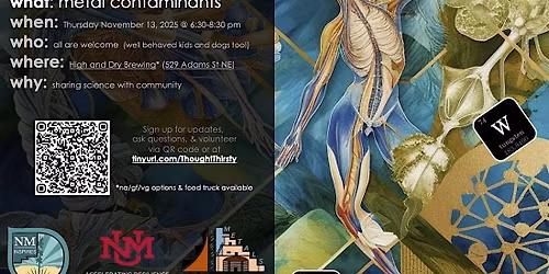 *free* metal contaminants SciComm event!