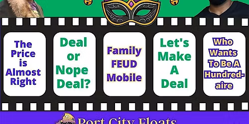 Mardi Gras Comedy & Game Show