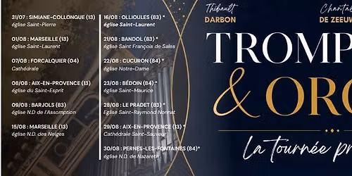 Concert trompette et orgue - Aix en Provence