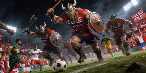 Norge f\u00f8rste VM-kamp p\u00e5 28 \u00e5r p\u00e5 storskjerm i Gravane!