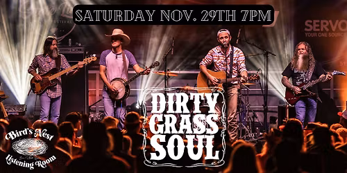 Dirty Grass Soul at Bird's Nest Listening Room - Dunn NC