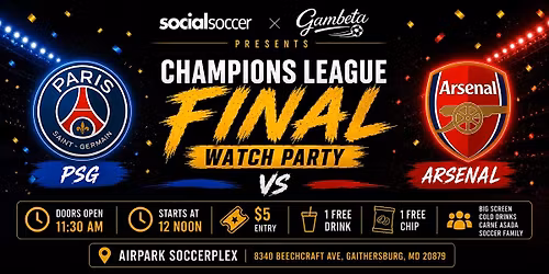 El Asado: Champions League Final (WATCH PARTY)