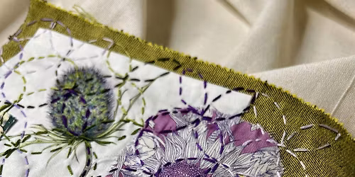 Botanical Boro & Spring Sashiko: Mindful Collage - Hertford