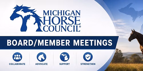 September Michigan Horse Council Meeting