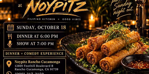 Late Night Lumpia Comedy Show at Noypitz Rancho Cucamonga