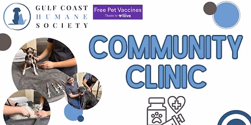 Community Clinic\ud83d\udc3e\ud83d\udc89 | Gulf Coast Humane Society