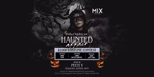 MIX Downtown Presents: Haunted Affair - Halloween Party