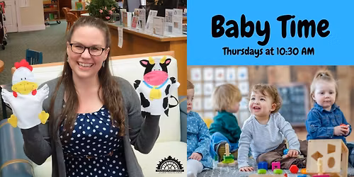 Baby Time with Miss Katie - ages 0-2 