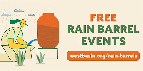 Rain Barrel Giveaway - Oct 11 (West LA College)
