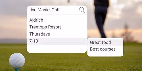 Treetops Resort- Live music!