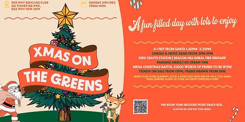 Xmas on the Greens! \ud83c\udf84\ud83c\udf85