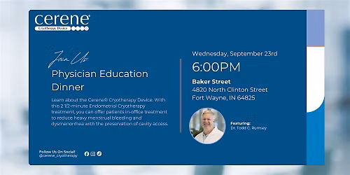 Cerene Physician Education Dinner