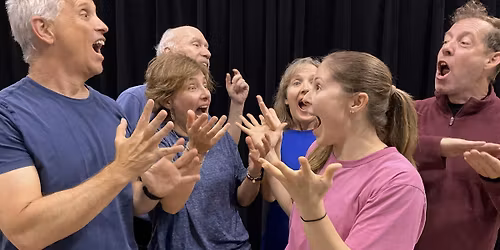 Seen improv games? Now see a whole comic play made up on the spot.