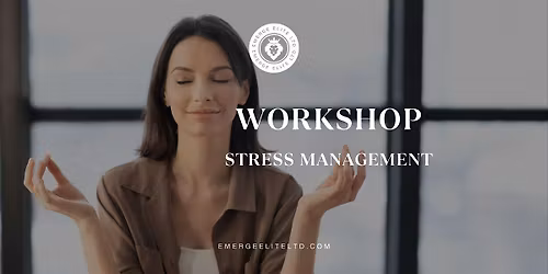 Community Workshop Series \u2014 Stress Management