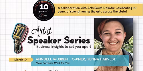 Artist Speaker Series: Anndell Wubben, Henna Harvest