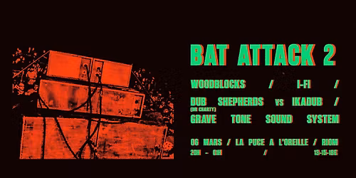 BAT ATTACK 2 | \u00e0 La Puce a L'Oreille, Riom (63)
