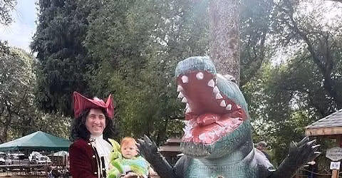 Halloween Swamp Meet at Oaks Amusement Park 