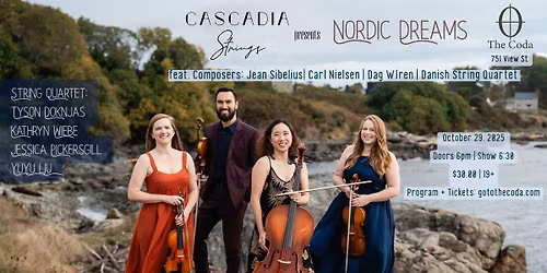 Cascadia Strings at The Coda: Nordic Dreams