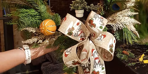 Fresh  Christmas Wreath Workshop