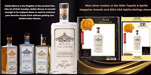 Solida Tequila Tasting - Stelios in the West Loop