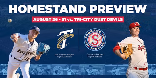 Spokane Indians vs. Tri-City Dust Devils