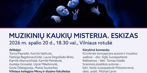 Muzikini\u0173 kauki\u0173 misterija. Eskizas