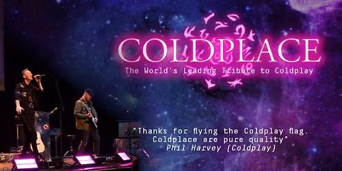 \ud83c\udfb8 COLDPLACE - the World's leading live tribute to COLDPLAY