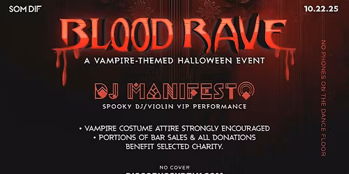 SOM DIF - BLOOD RAVE - Vampire Halloween Party