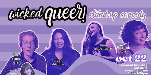 Wicked Queer Stand-up Comedy & Pajama Party