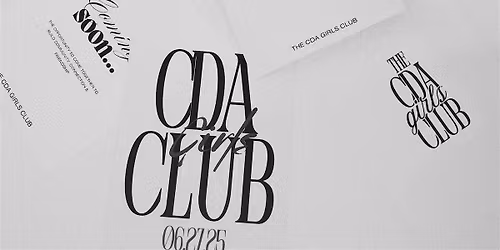 CDA Girls Club: IRL