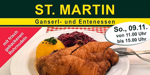 St. Martin Ganserl- und Entenessen