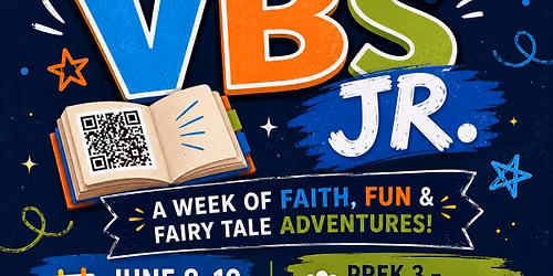 VBS Jr. for PreK3 through Kindergarten