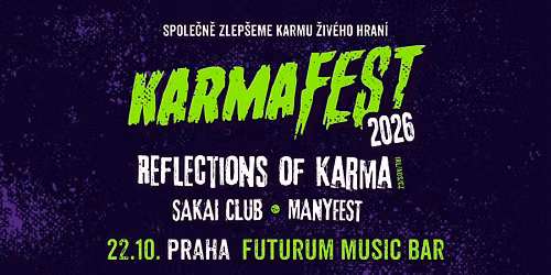 KarmaFest '26 (Mini)  \u2013 Praha, Futurum Music Bar