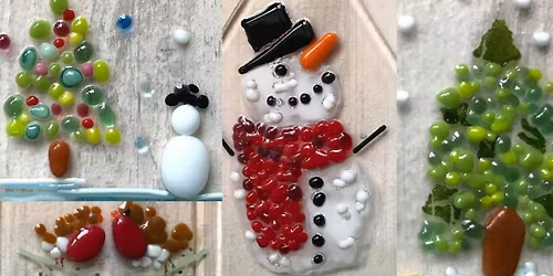 Daytime Fused Glass Winter Scenes & Festive Garlands Workshops at Wightwick Manor NT